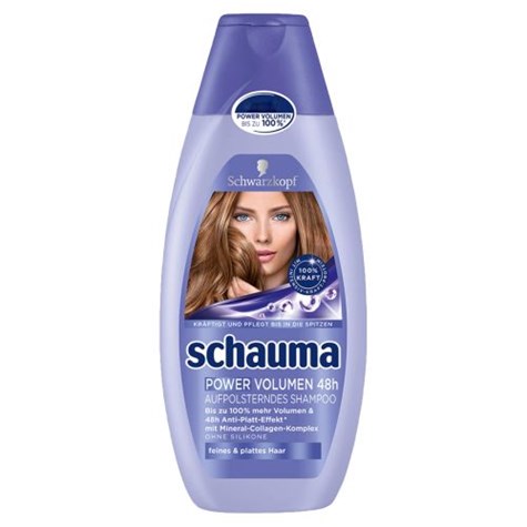 Schauma Power Volumen Szampon 400ml - PRODUKTY ŚWIATOWYCH MAREK ...
