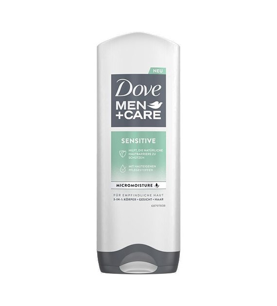 Dove Men+Care Sensitive Micromoisture Gel 250ml