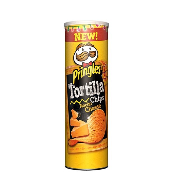 Pringles Tortilla Nacho Cheese 180g