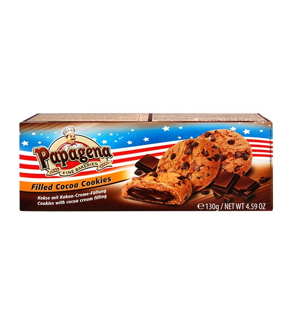 Papagena Filled Cocoa Cookies 130g