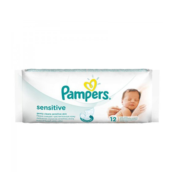 Pampers Sensitive Chusteczki 12szt