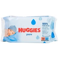 Huggies Pure Chusteczki Nawilżane 56szt
