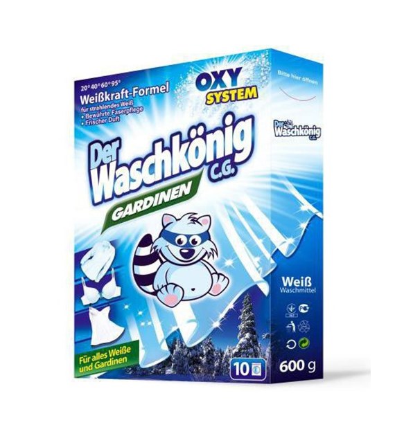 Waschkonig Gardinen Proszek 10p 600g