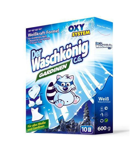 Waschkonig Gardinen Proszek 10p 600g