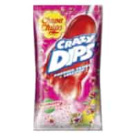 Chupa Chups Crazy Dips Strawberry Lizak 1szt 14g