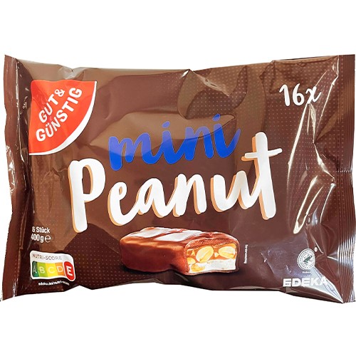 G&G Mini Peanut Batony 400g