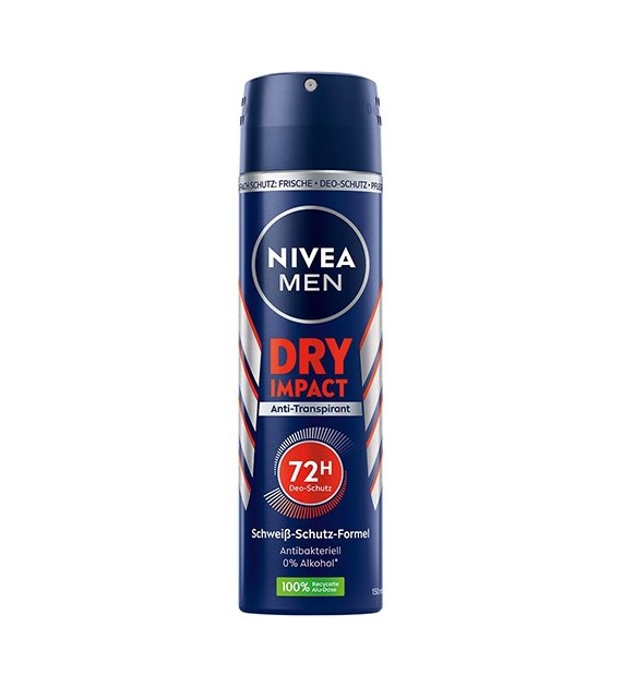 Nivea Men Dry Impact Deo 150ml