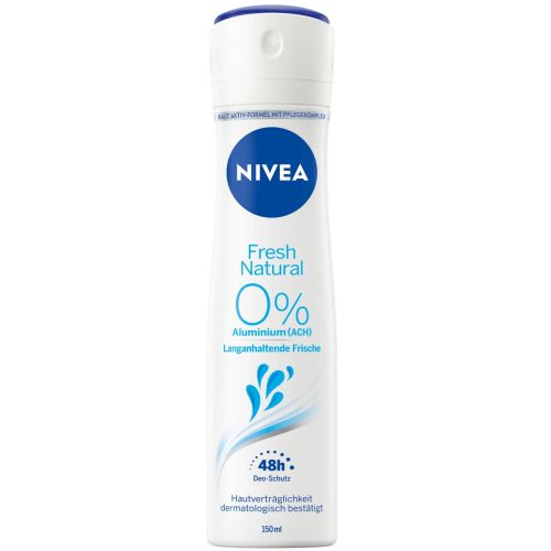 Nivea 0% Aluminium Fresh Natural Deo 150ml