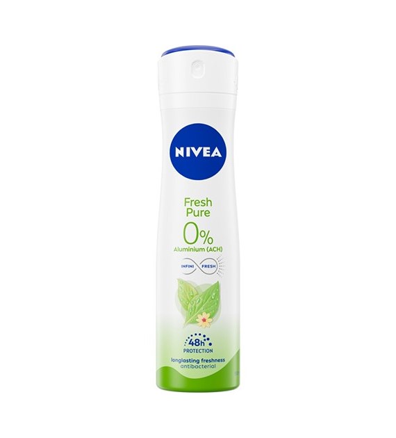Nivea 0% Aluminium Fresh Pure Deo 150ml