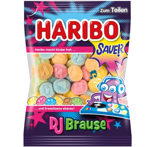 Haribo DJ Brause Sauer Fizz 175g