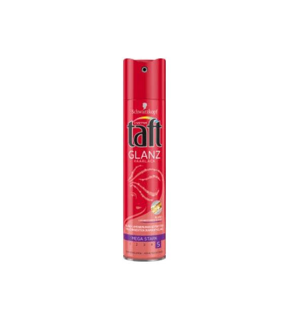 Taft  5  Glanz Mega Stark Lakier 250ml