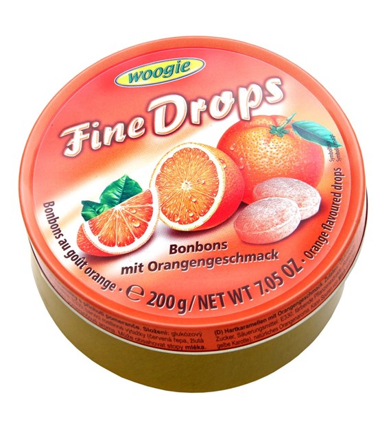 Woogie Fine Drops Orange 200g