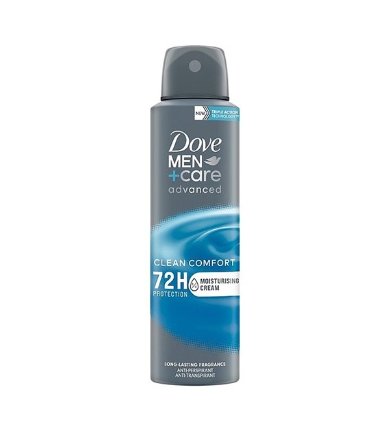 Dove Men+Care Advanced Clean Comfort Deo 150ml