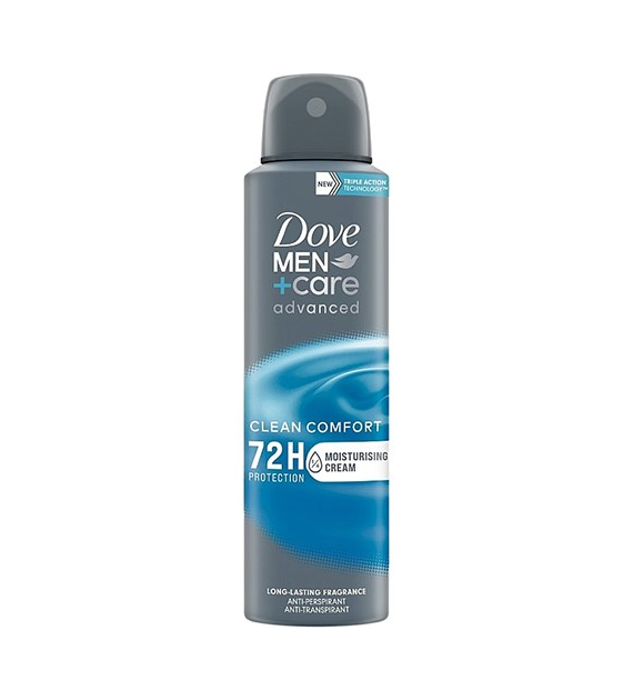 Dove Men+Care Advanced Clean Comfort Deo 150ml