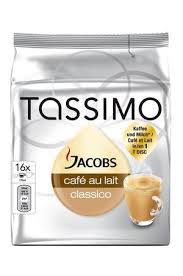 Tassimo Jacobs Cafe Au Lait Classico 16szt 184g