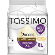 Tassimo Jacobs Caffe Crema Intenso XL 16szt 144g