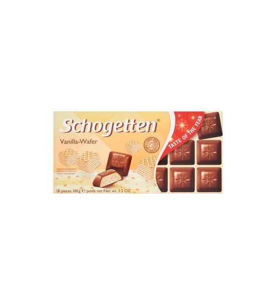 Schogetten Vanilla-Wafer Czekolada 100g