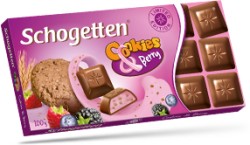 Schogetten Cookies & Berry Czekolada 100g