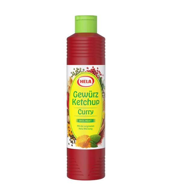 Hela Curry Gewurz Delikat Ketchup 800ml