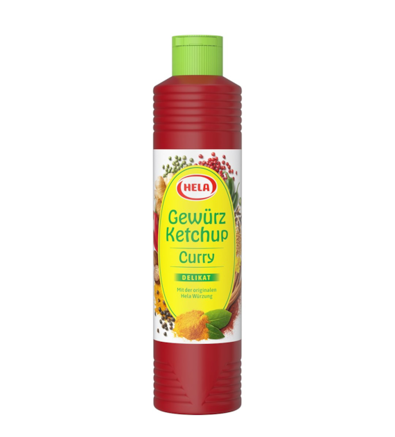 Hela Curry Gewurz Delikat Ketchup 800ml