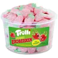 Trolli Saure Erdbeeren Żelki 150szt 1,2kg