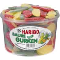 Haribo Super Gurken Żelki 150szt 1350g