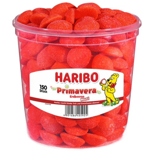 Haribo Primavera Erdbeeren Żelki 150szt 1kg