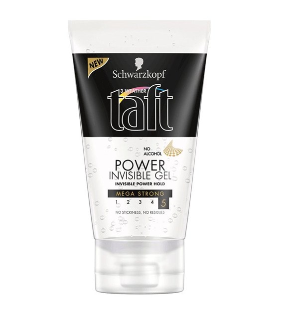 Taft  5  Power Invisible Żel do Włosów 150ml