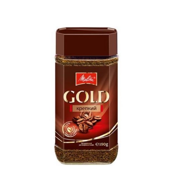 Melitta Gold Intense Jar 190g R