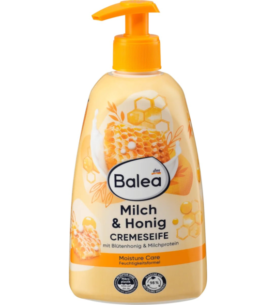 Balea Cremeseife Milch & Honig Mydło 500ml