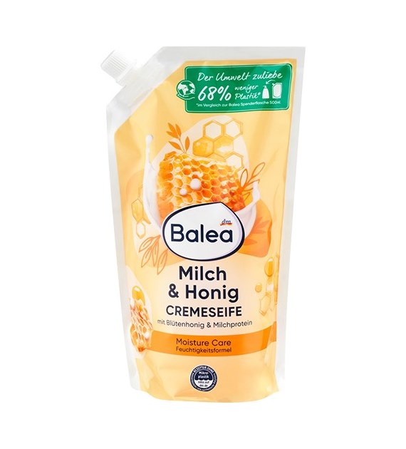 Balea Cremeseife Milch & Honig Mydło Zapas 500ml