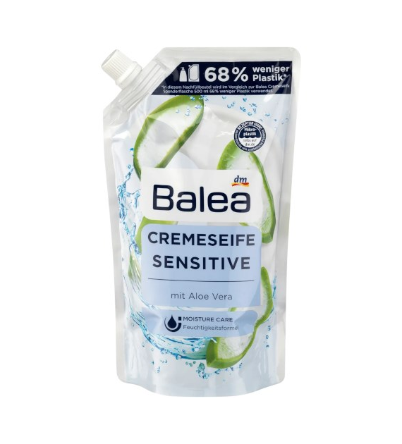 Balea Cremeseife Sensitive Mydło Zapas 500ml
