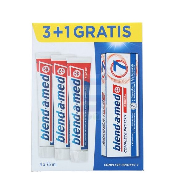 Blend-a-Med 3xClassic 1xOriginal Pasta 4x75ml
