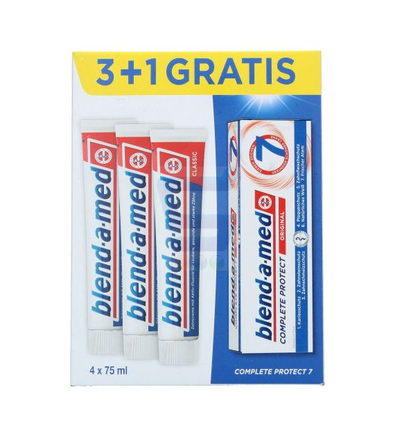 Blend-a-Med 3xClassic 1xOriginal Pasta 4x75ml