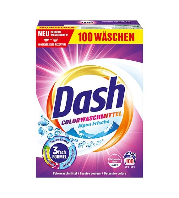 Dash Color Alpen Frische Proszek 100p 5kg
