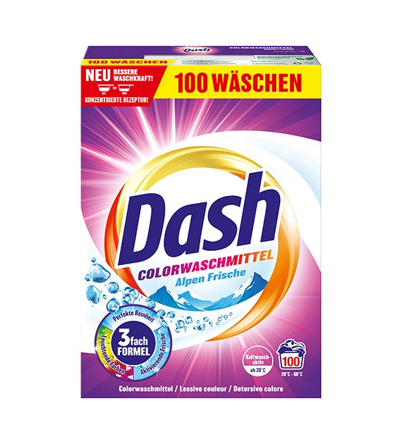 Dash Color Alpen Frische Proszek 100p 5kg