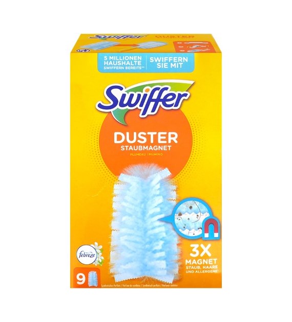 Swiffer Duster Staubmagnet Febreze 9szt
