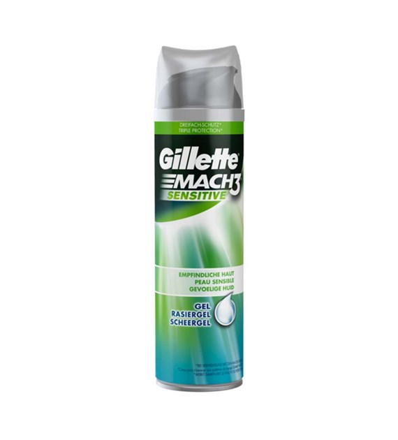 Gillette Mach3 Sensitive Gel 200ml