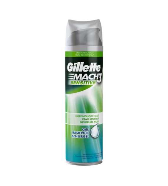 Gillette Mach3 Sensitive Gel 200ml