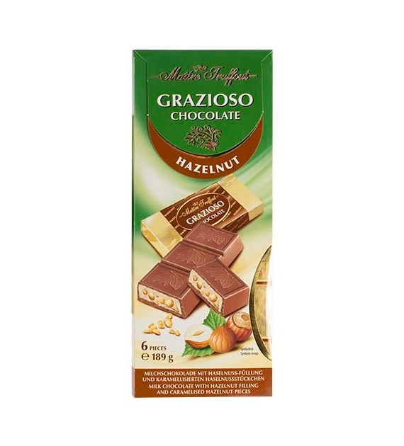 Maitre Truffout Grazioso Hazelnut Czekolada 189g