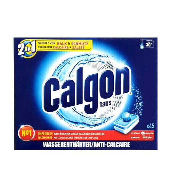 Calgon Tabs Express Ball 45szt 656g