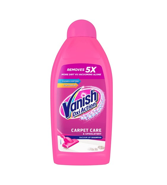 Vanish Carpet Care Vacuum Up Shampoo 450ml
