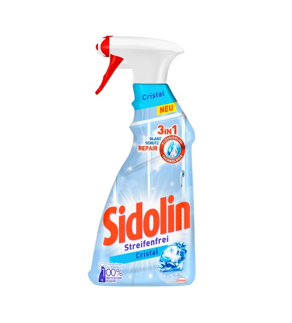 Sidolin Streifenfrei Cristal do Szyb Spr 500ml