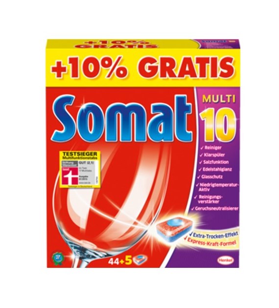 Somat Multi 10 44+5 Tabs 980g