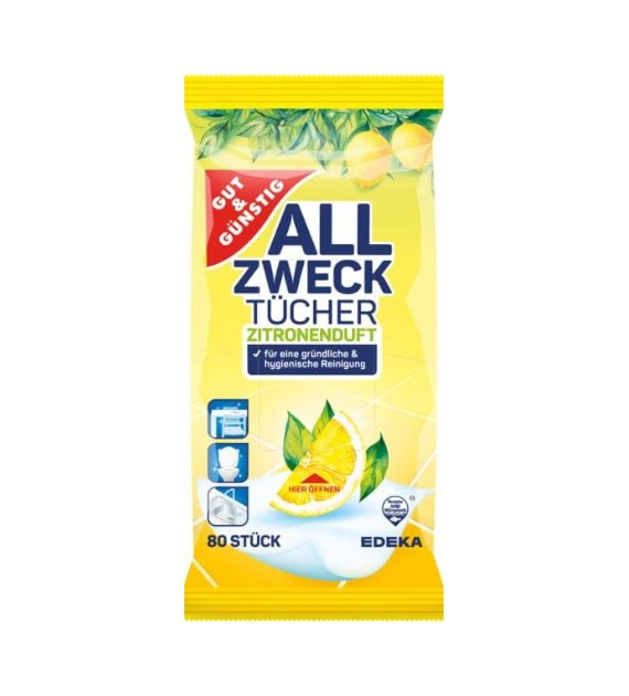 G&G Allzweck Tucher Citron Chusteczki 80szt