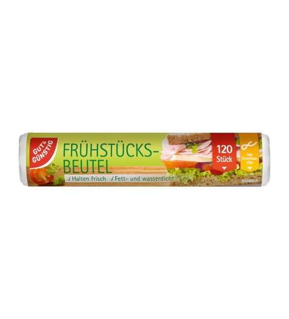 G&G Fruhstucksbeutel Worki Śniadaniowe 120szt