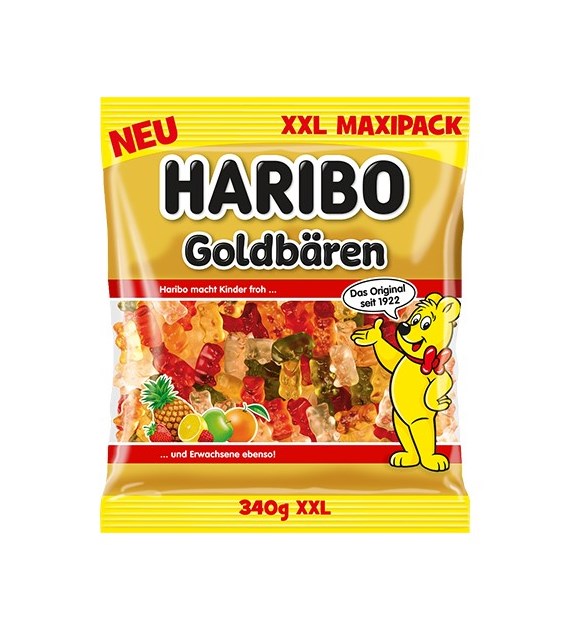 Haribo Goldbaren XXL Żelki 340g