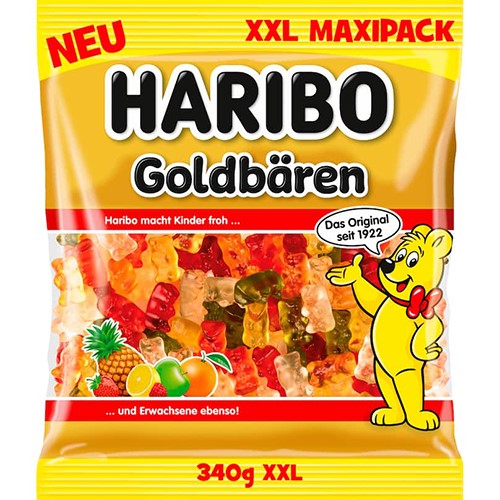Haribo Goldbaren XXL Żelki 340g