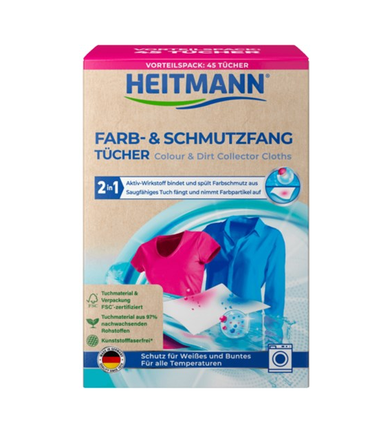 Heitmann Farb & Schmutz Fangtucher 45szt