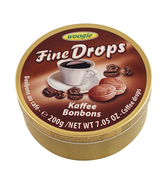 Woogie Fine Drops Kaffee Cukierki 200g